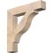 Ekena Millwork Funston Block Smooth Bracket, Douglas Fir, 5 1/2"W x 32"D x 32"H BKT06X32X32FST05SDF - alternate 1